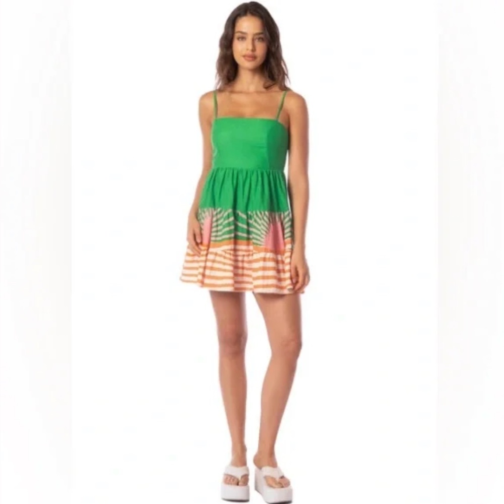 NWT Maaji Sunrise Colada Emily Short cover up  Dress sz Small S - Picture 4 of 8